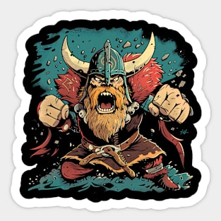 Сute Viking Sticker